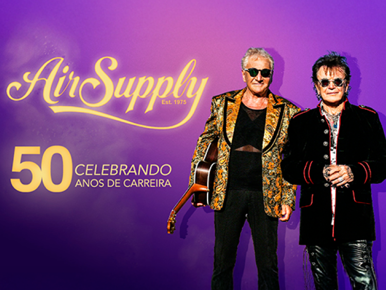 70% de desconto no show Air Supply 10/05 &agrave;s 20h - Plateia